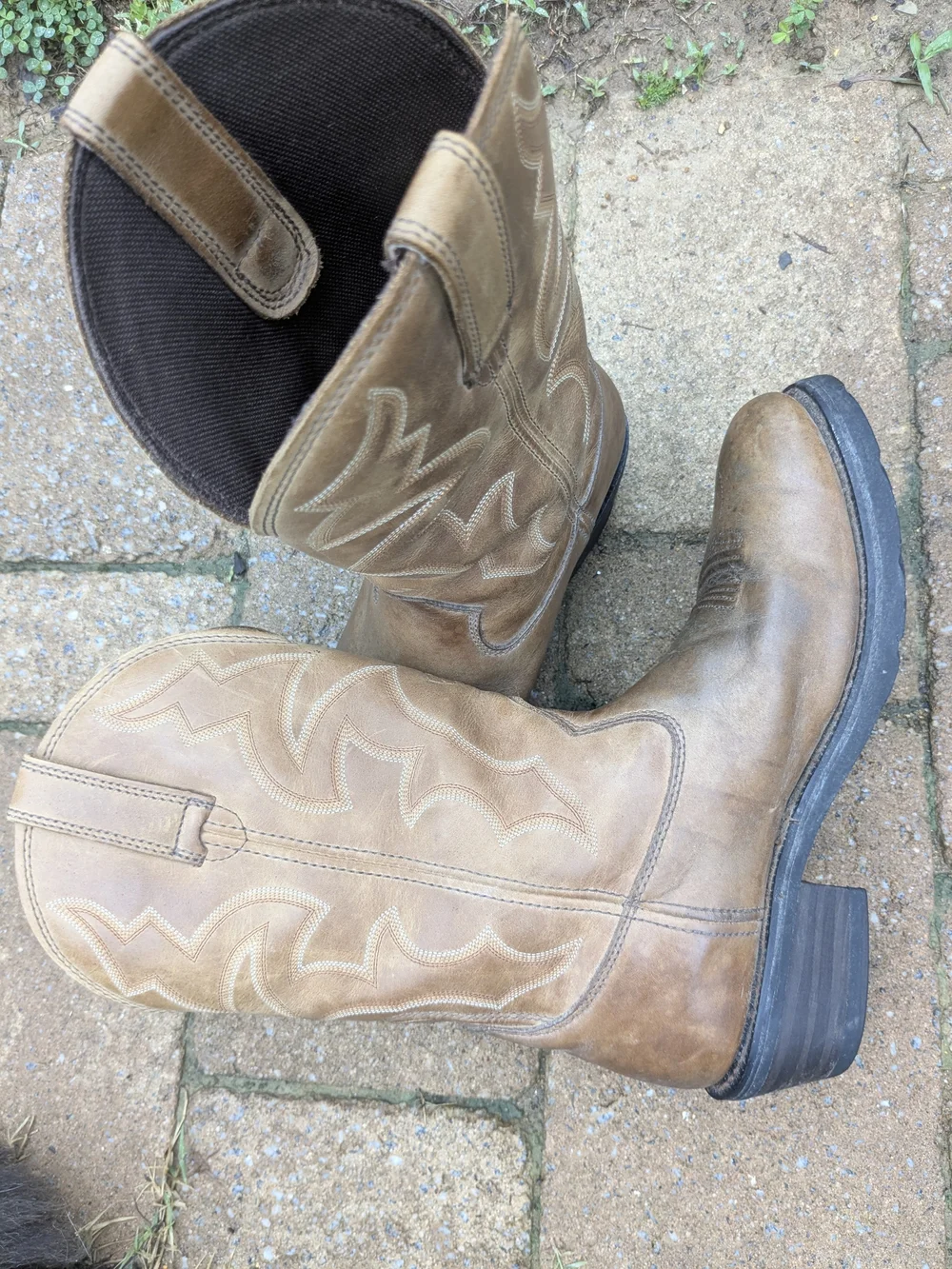 Ariat Waterproof Work Boots – Size 9.5D ASTM F2892‑11 EH Rated-Electrical Hazard